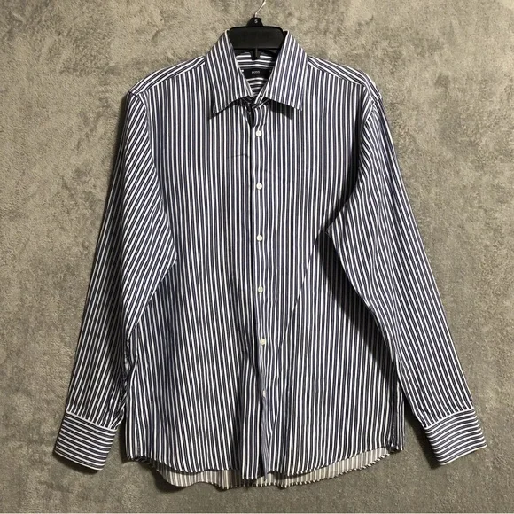 hugo boss dress shirt size chart Shirt Size Guide Hugo Boss Suit Sizes Men's Slim Fit Business Nautical Button Down Dress Shirt